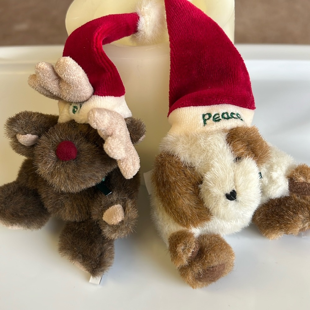 Boyd’s Bear 5” Plush Joy & Peace EUC